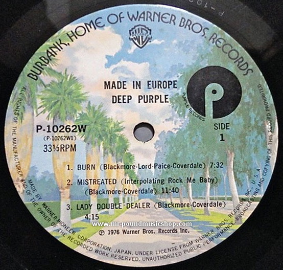 Deep Purple - Made in Europe