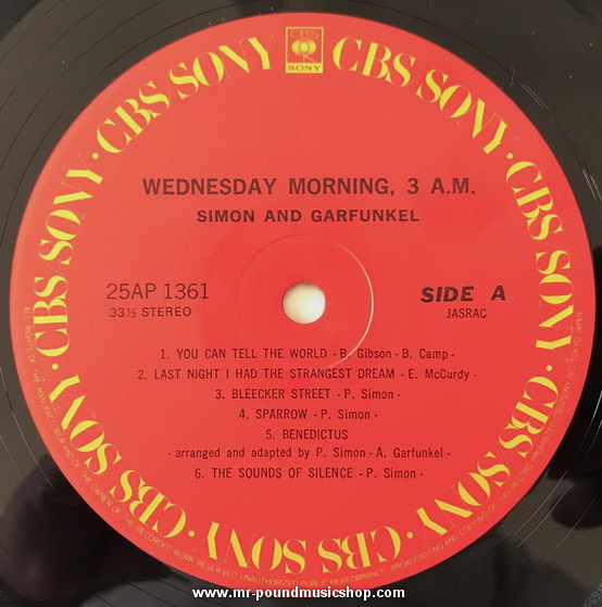 Simon And Garfunkel - Wednesday Morning, 3 A.M.