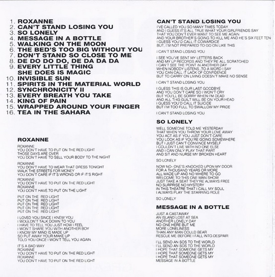 The Police - Greatest Hits