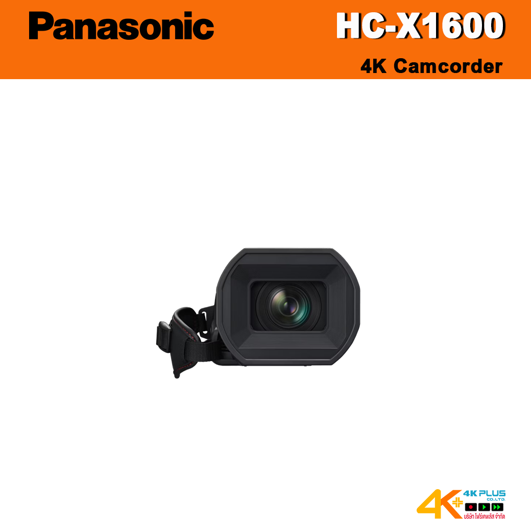 Panasonic HC-X1600 4K Camcorder ประกันศูนย์ไทย