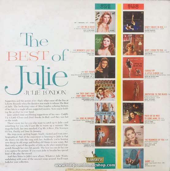 Julie London - The Best of Julie
