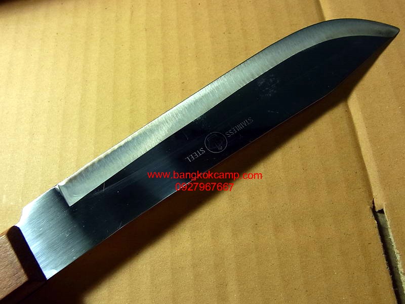 มีดญี่ปุ่น ใบมีด7นิ้ว STAINLESS STEEL Made in Japan แท้ ของใหม่เก่าเก็บ