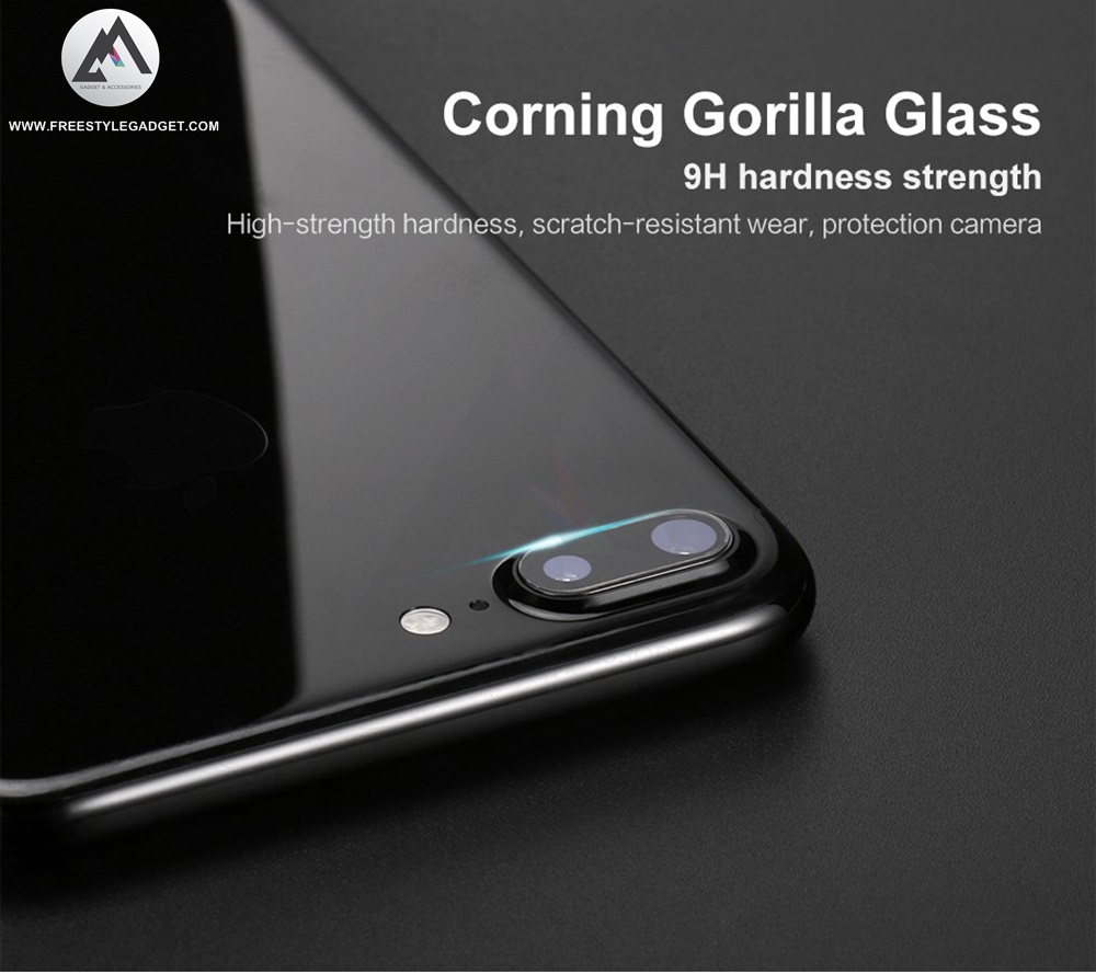 USAMS Camera Lens Glass 9H - ฟิล์มกระจกนิรภัยกันรอยเลนส์กล้อง