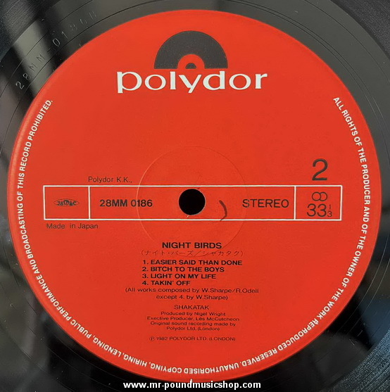 Shakatak - Night Birds