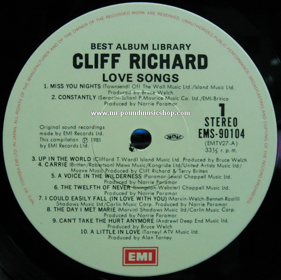 Cliff Richard - Love Songs