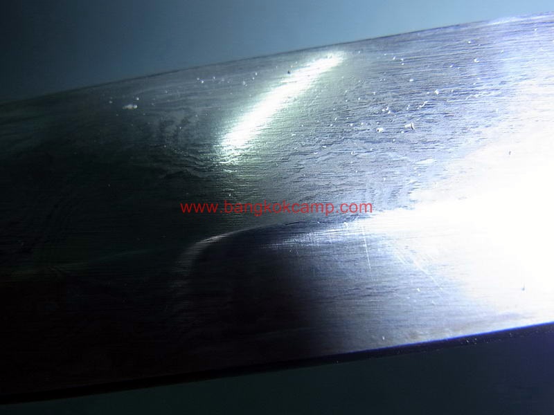 ดาบซามูไร ใบมีดเป็นเหล็กลาย (ใบมีดดามัสกัส) ลายเสือ