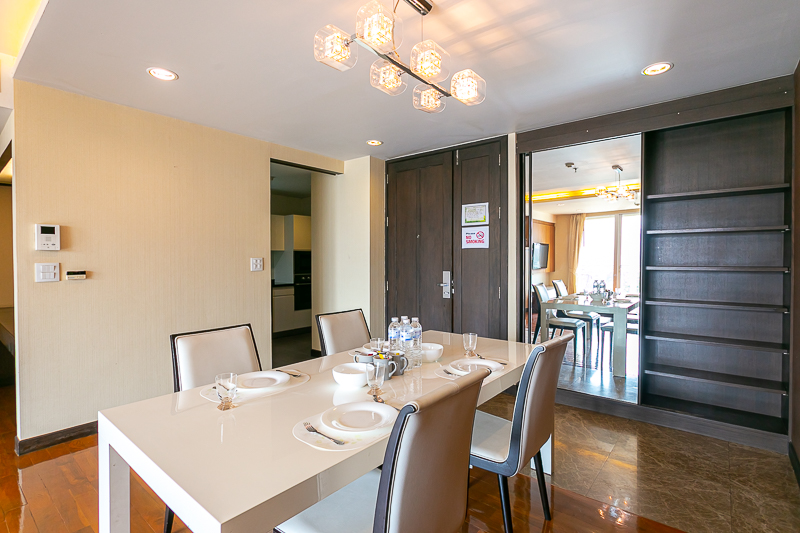 ให้เช่าคอนโด Double Tree Residence (ดับเบิ้ล ทรี เรสซิเด้นซ์) 2 ห้องนอน 2 ห้องน้ำ ขนาด 150 ตรม ชั้น 1 ราคาเช่า 45,000 บาท