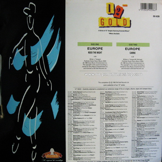 Europe - Rock The Night / Carrie