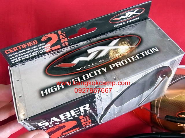 แว่นตา WileyX SABER ADVANCE (ชุด2เลนส์)