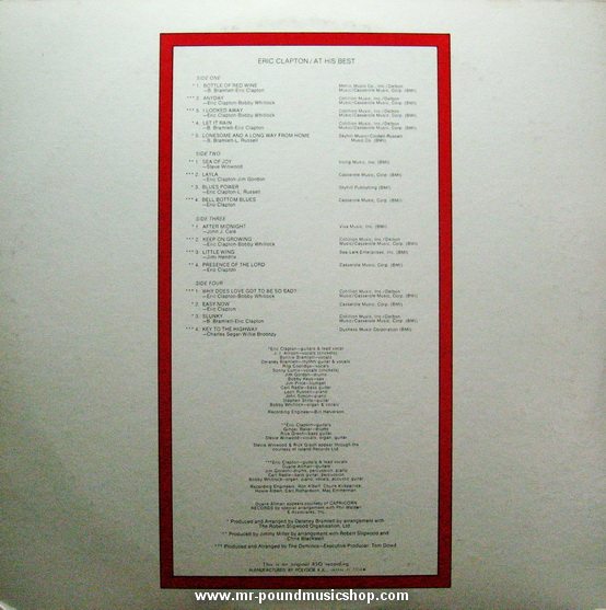 Eric Clapton - At His Best