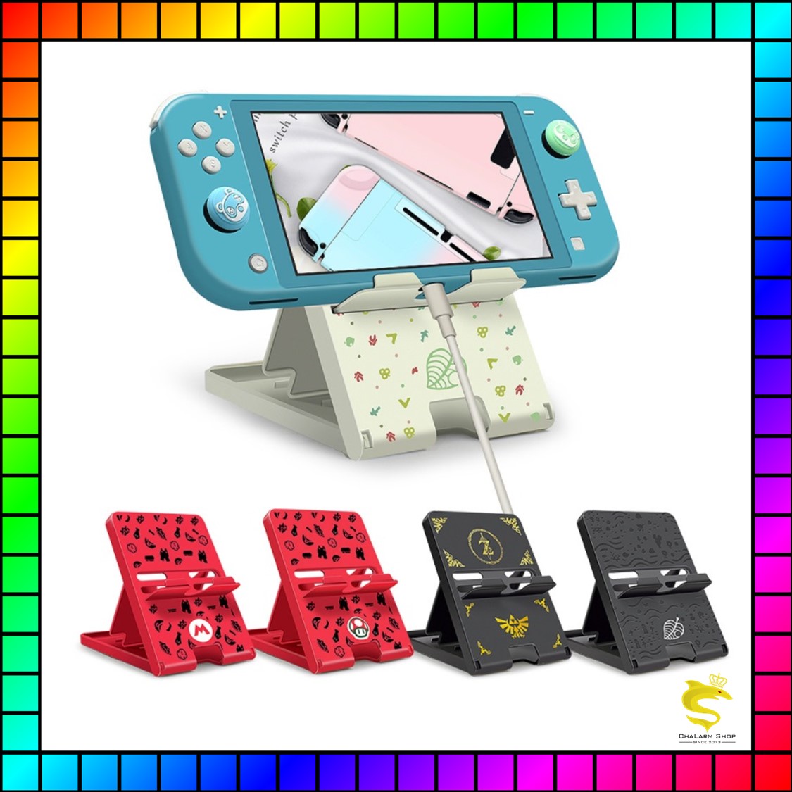 แท่นวาง Nintendo Switch Switch/Lite Oled Smartphone ปรับ 3 ระดับ