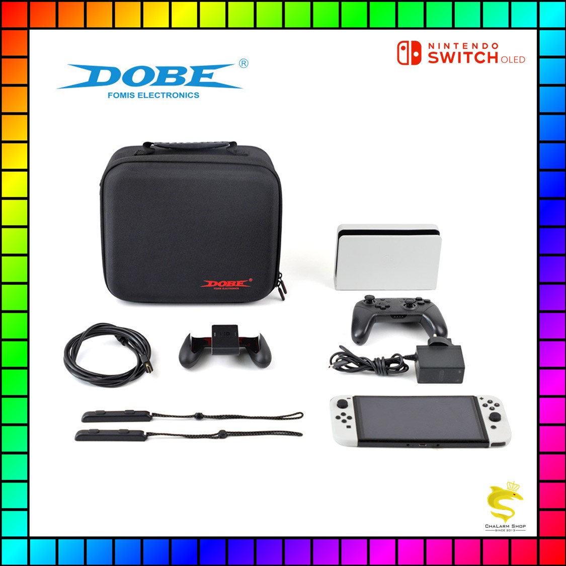 DOBE กระเป๋าสำหรับเครื่องเกม Nintendo Switch OLED TNS-1898B