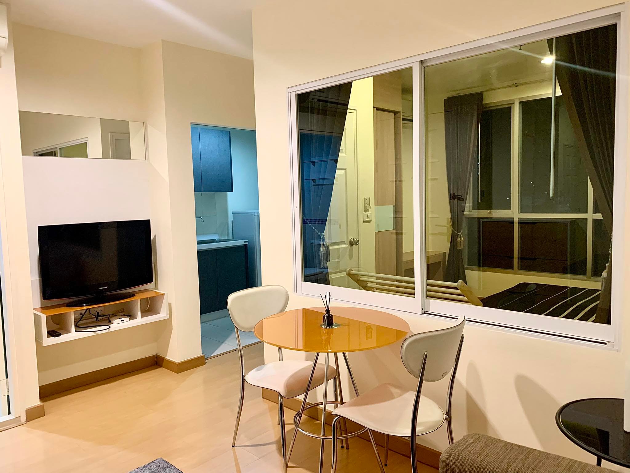 ให้เช่า Life @ Sukhumvit 65 (ไลฟ์ แอท สุขุมวิท 65) 1 ห้องนอน 1 ห้องน้ำ ชั้น 17 ขนาด 32 ตรม เฟอร์นิเจอร์ครบ