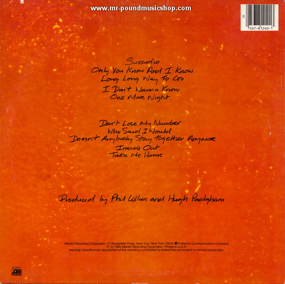 Phil Collins - No Jacket Required