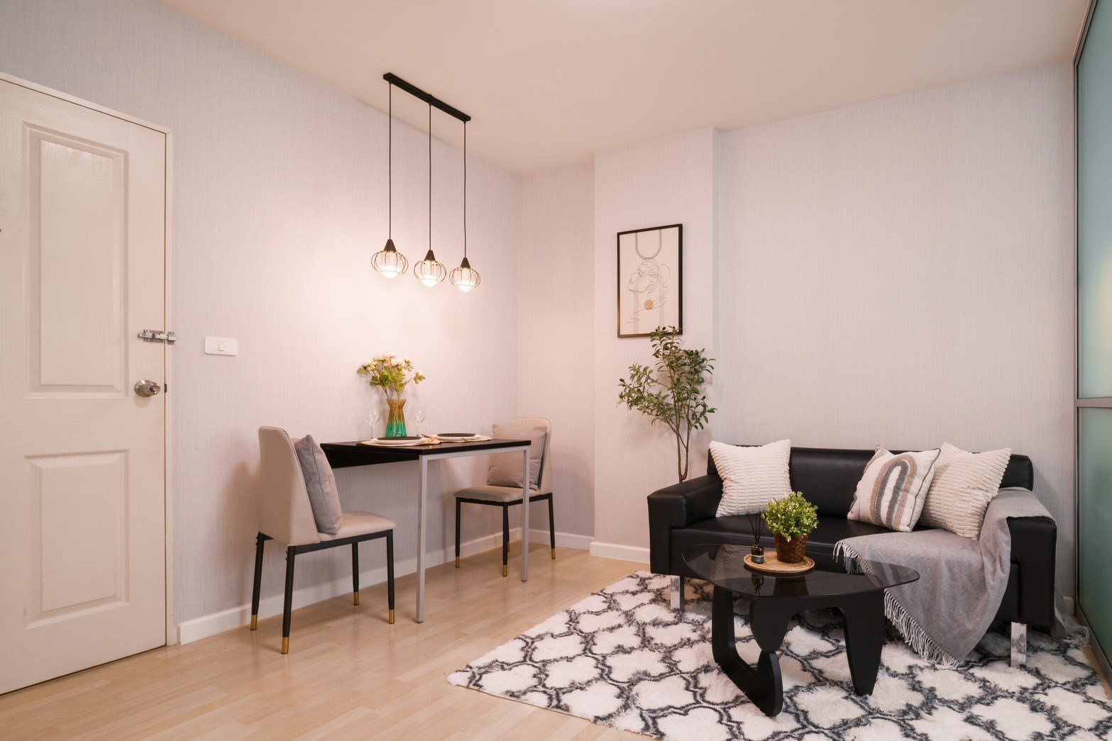 ✨ ขายด่วน! dcondo Ram Intra (ดีคอนโด รามอินทรา) 1 ห้องนอน 1 ห้องน้ำ, ครัวแยก ขนาด 30 ตรม. ชั้น 3 ตึก D ระเบียงทิศใต้ 🌿