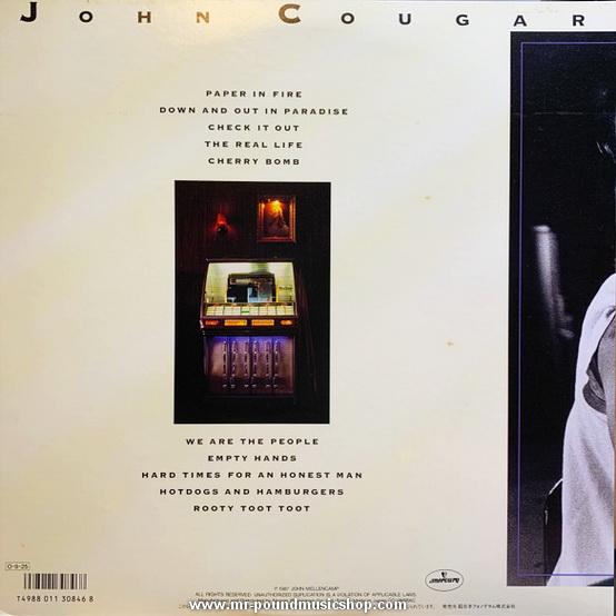 John Cougar Mellencamp - The Lonesome Jubilee