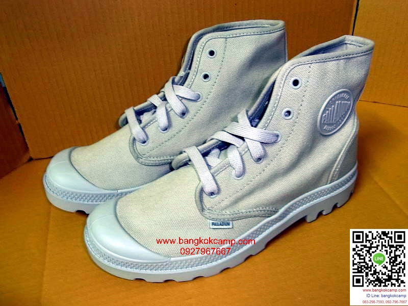 รองเท้า PALLADIUM PAMPA HI VAPOR BLACK ของใหม่ ของแท้