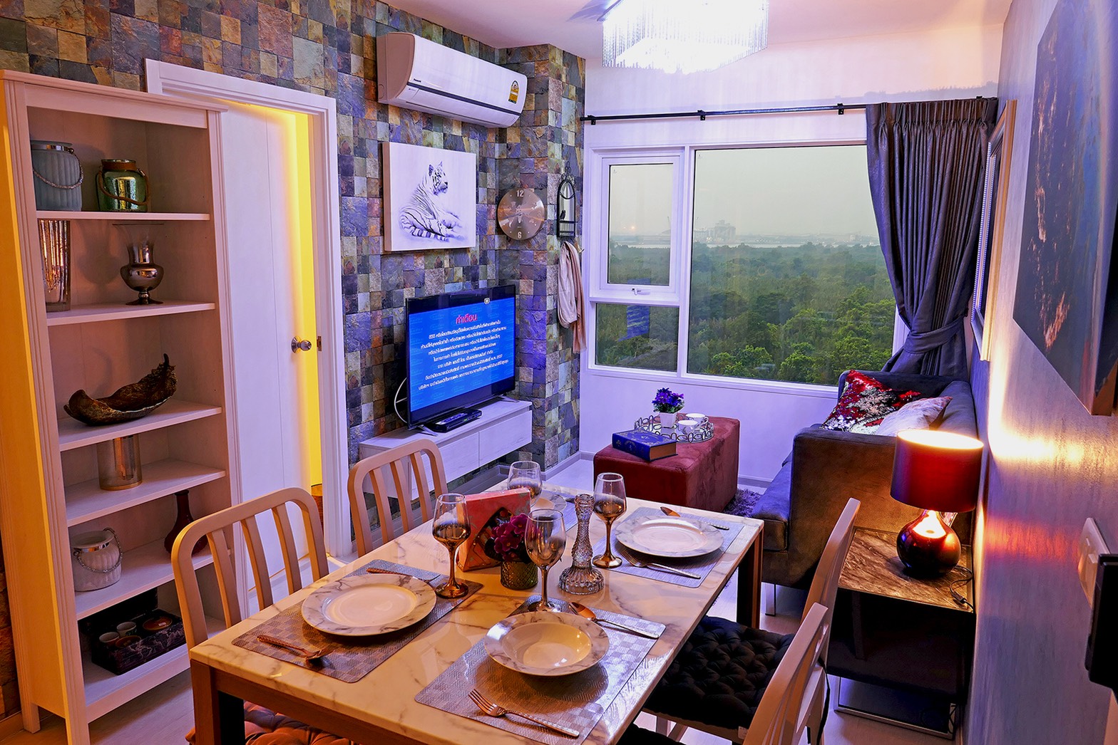 ขายคอนโด Aspire Erawan (แอสปาย เอราวัณ) 2 ห้องนอน 2 ห้องน้ำ 47 ตรม. เป็นห้องมุม