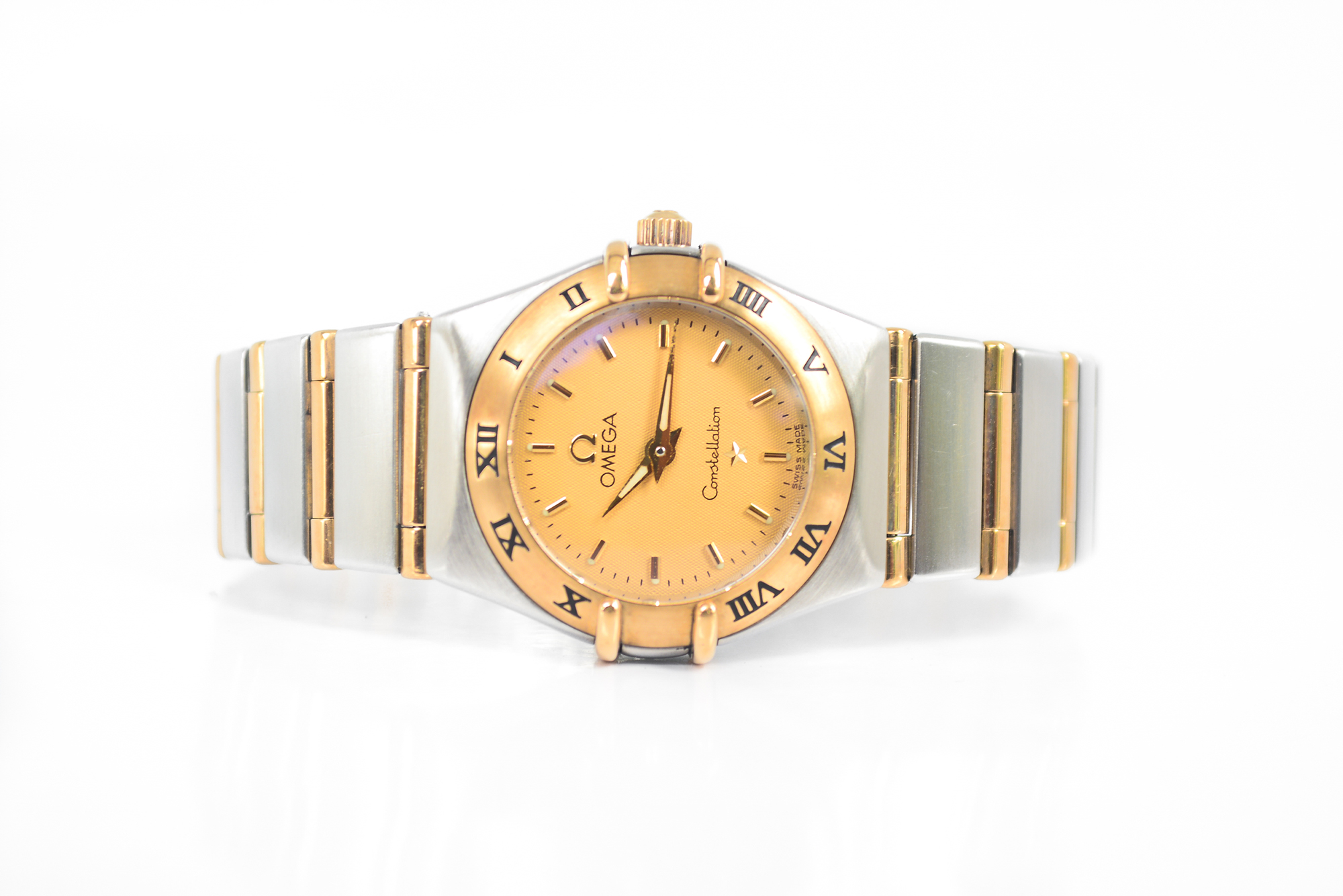 Omega Constellation Mini Lady Quartz สองกษัตริย์ 18K