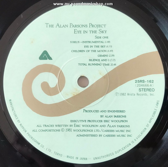 The Alan Parsons Project - Eye in The Sky