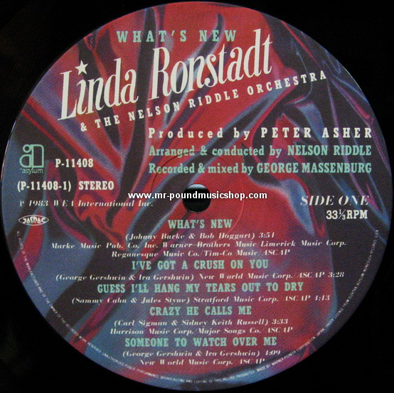 Linda Ronstadt & The Nelson Riddle Orchestra - What's New