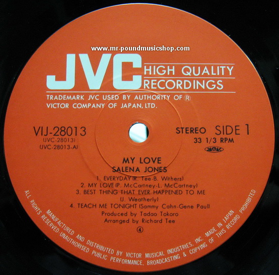 Salena Jones - My Love