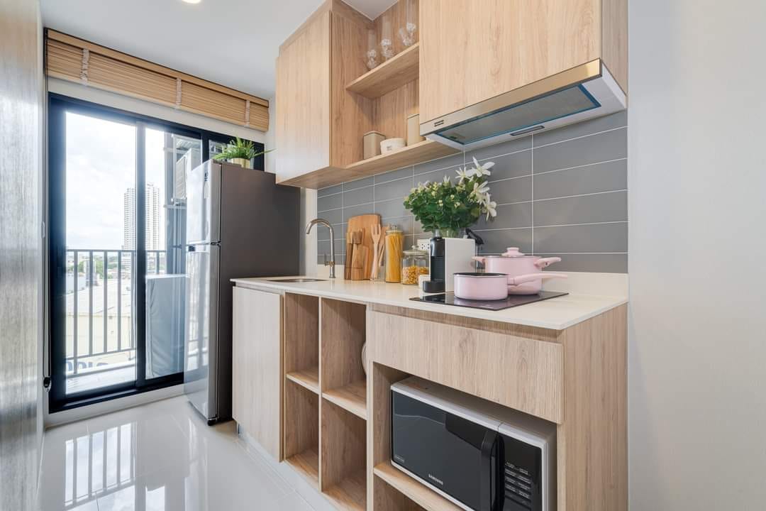 ให้เช่า คอนโด ชีวาทัย ปิ่นเกล้า (Condo for rent Chewathai Pinklao, 1 bedroom ) 1 ห้องนอน 1 ห้องน้ำ ชั้น : 7 ขนาด : 29 ตร.ม. ห้องใหม่