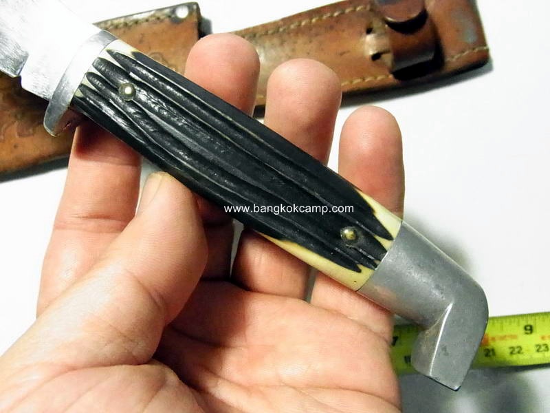 มีดพกอังกฤษ Queen Steel #77 Made in ENGLAND เก่าเก็บ (Vintage solingen knife) สภาพสมบูรณ์ หายาก