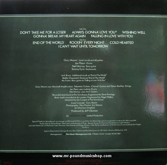 Gary Moore - Corridors of Power