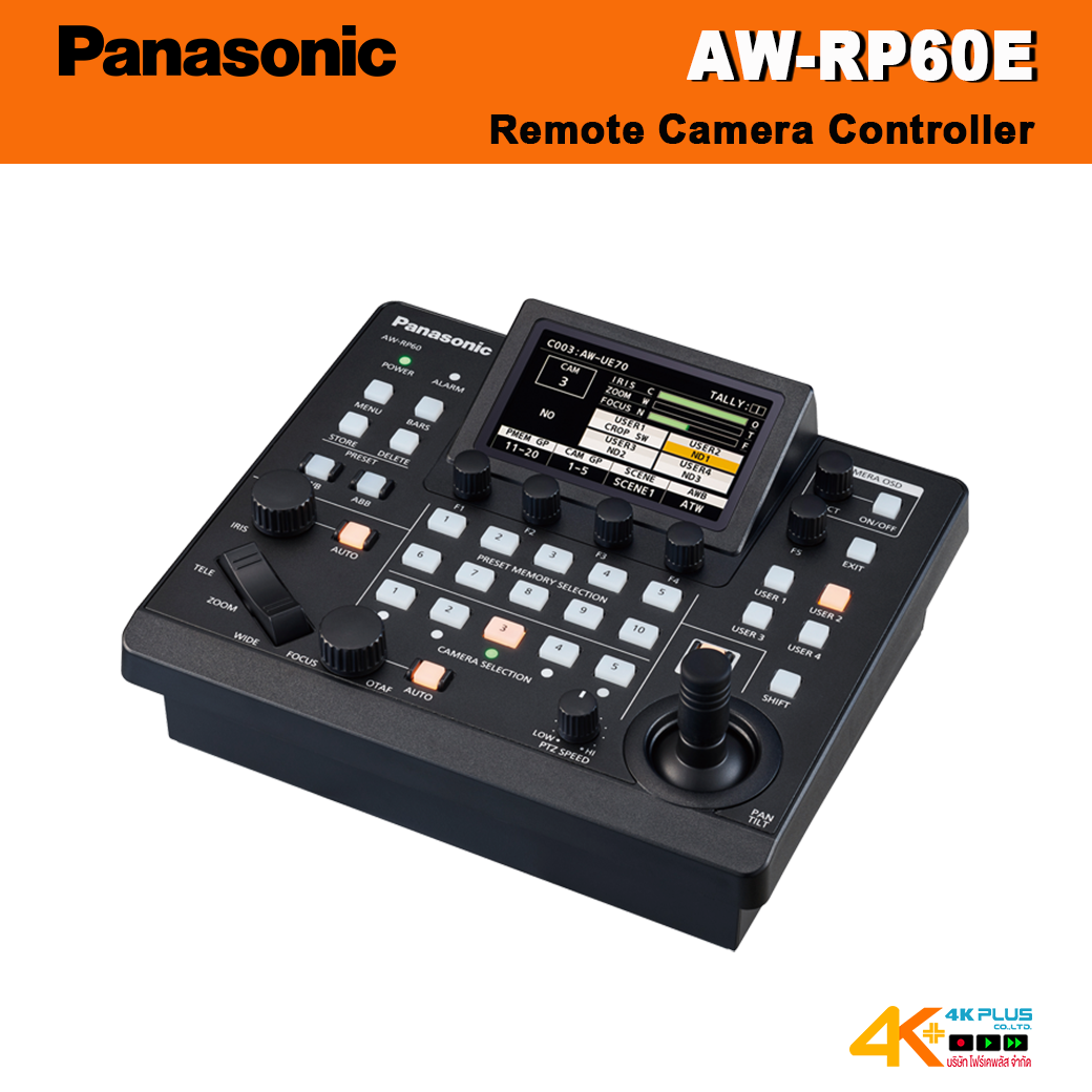 Panasonic AW-RP60 Compact Remote PTZ Camera Controller