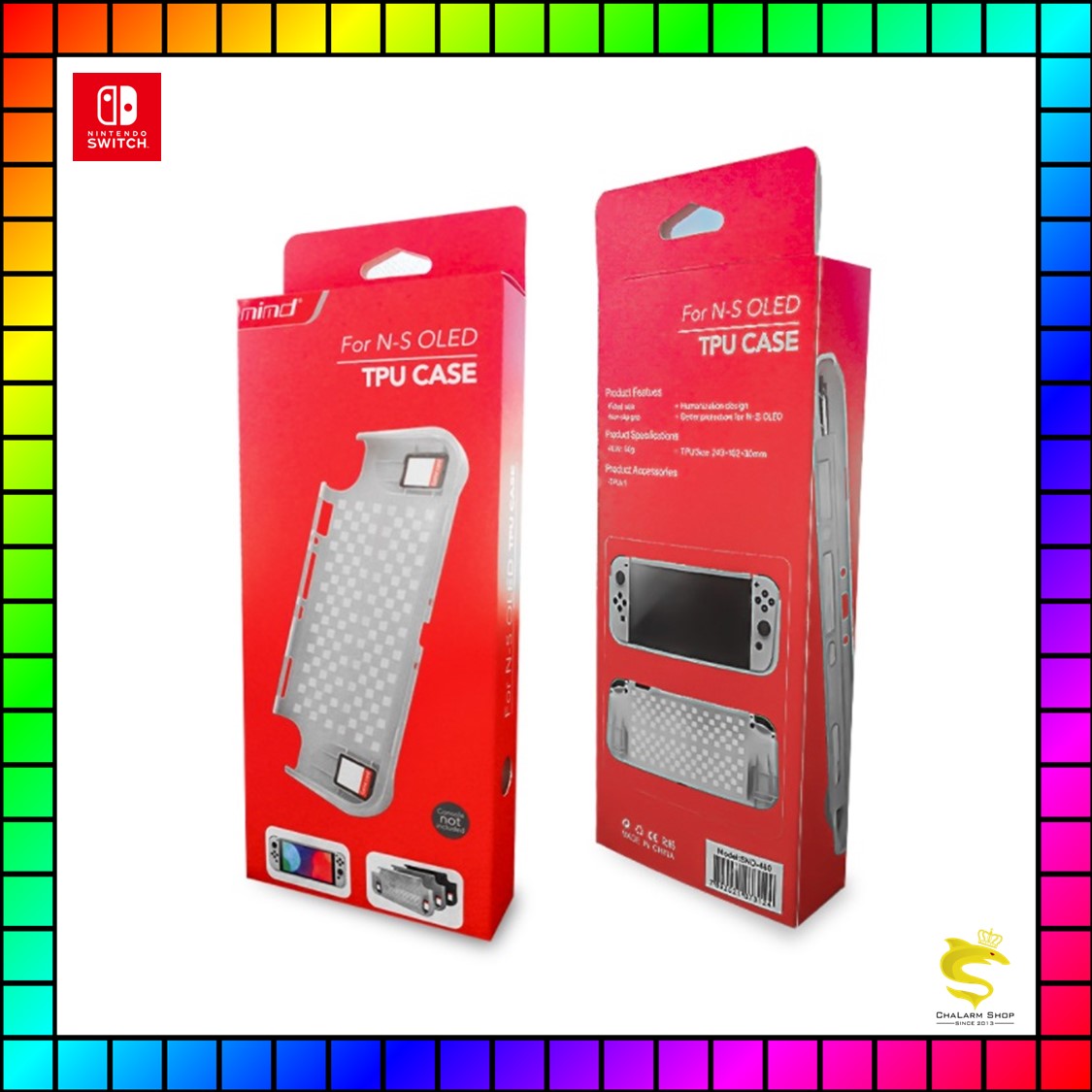 MIMD TPU Case for Switch Oled เคสกันกระแทก SND-480