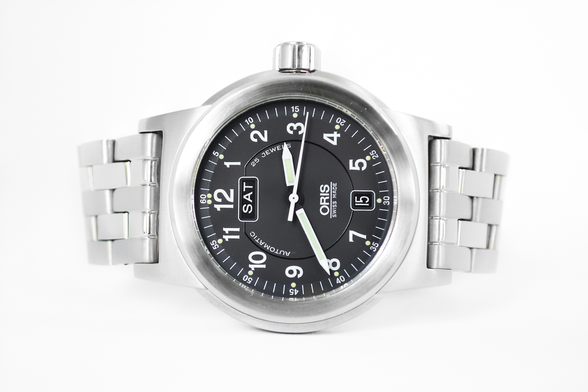 Oris BC3 Automatic Day Date หน้าดำ (Sold)