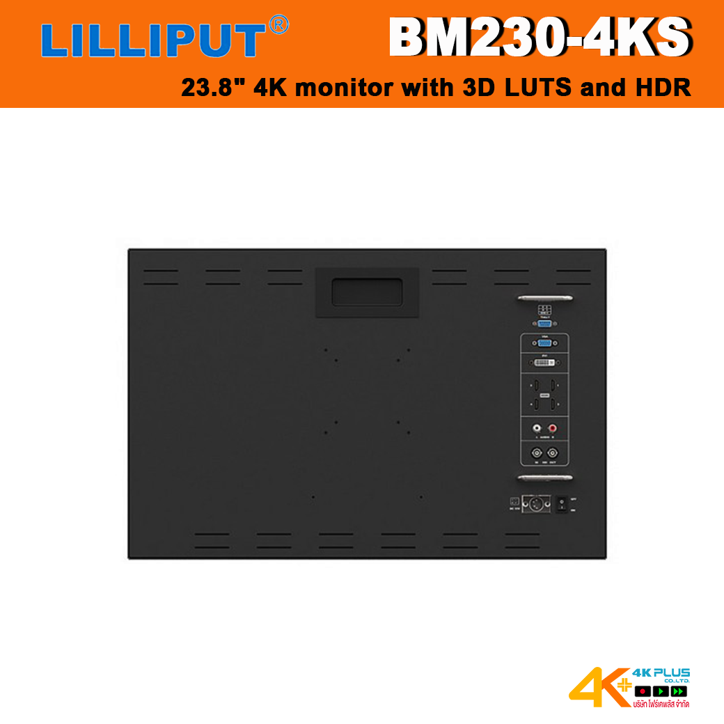 Lilliput BM230-4KS 23.8" 4K monitor with 3D LUTS and HDR