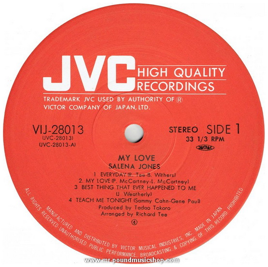 Salena Jones - My Love