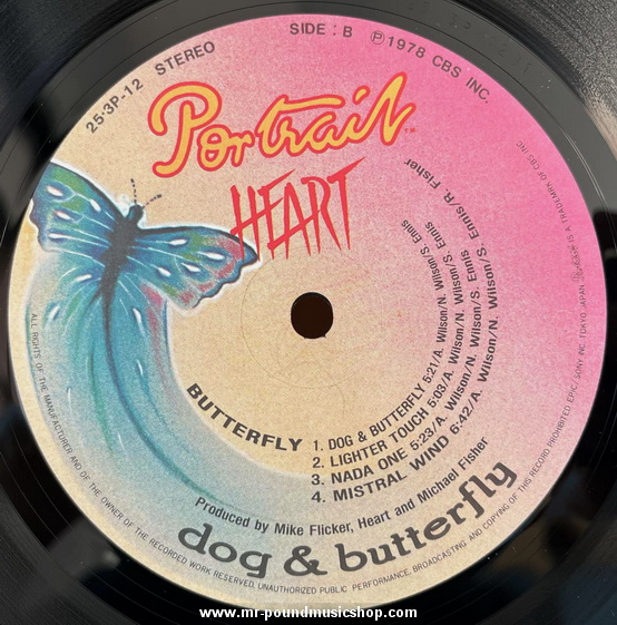 Heart - Dog & Butterfly