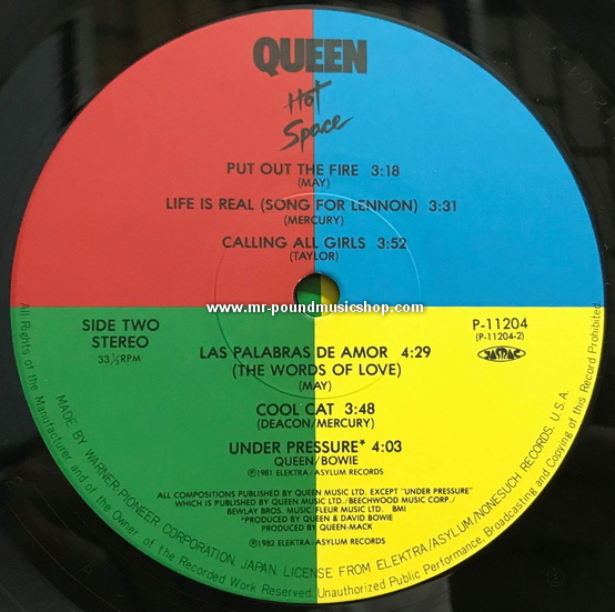 Queen - Hot Space