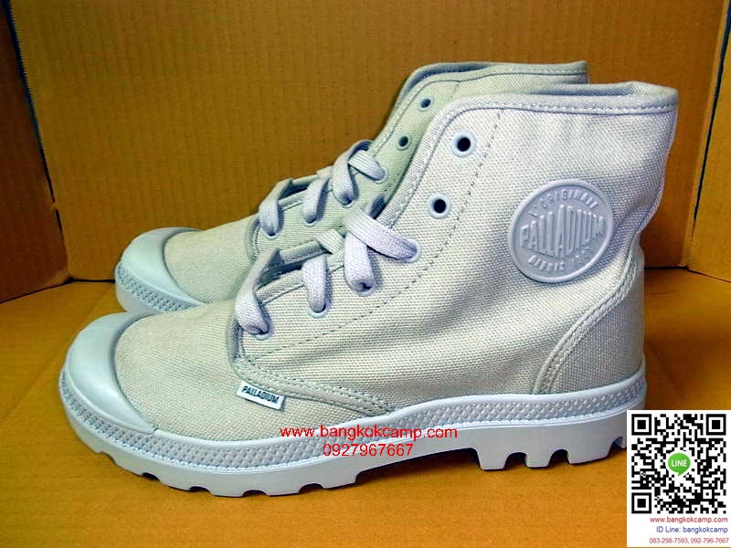 รองเท้า PALLADIUM PAMPA HI VAPOR BLACK ของใหม่ ของแท้
