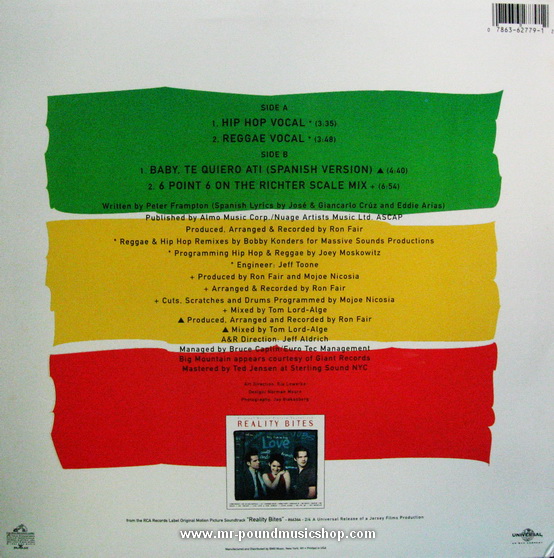 Big Mountain - Baby, I Love Your Way (Ost. Reality Bites)