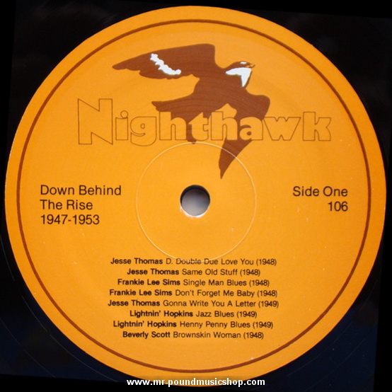 Various Artists - Down Behind The Rise 1947-1953