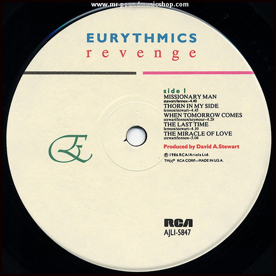 Eurythmics - Revenge