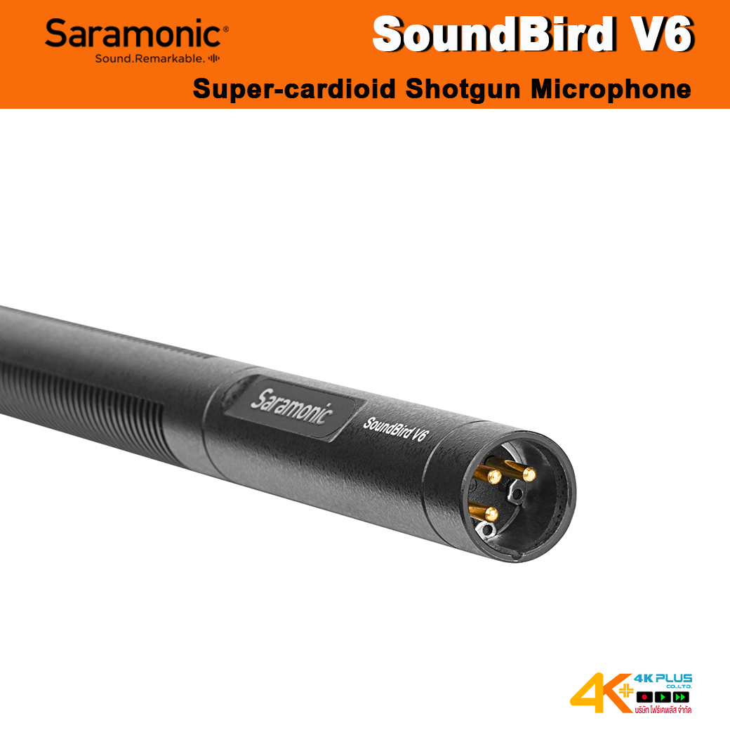 Saramonic SoundBird V6 Super-cardioid Shotgun Microphone