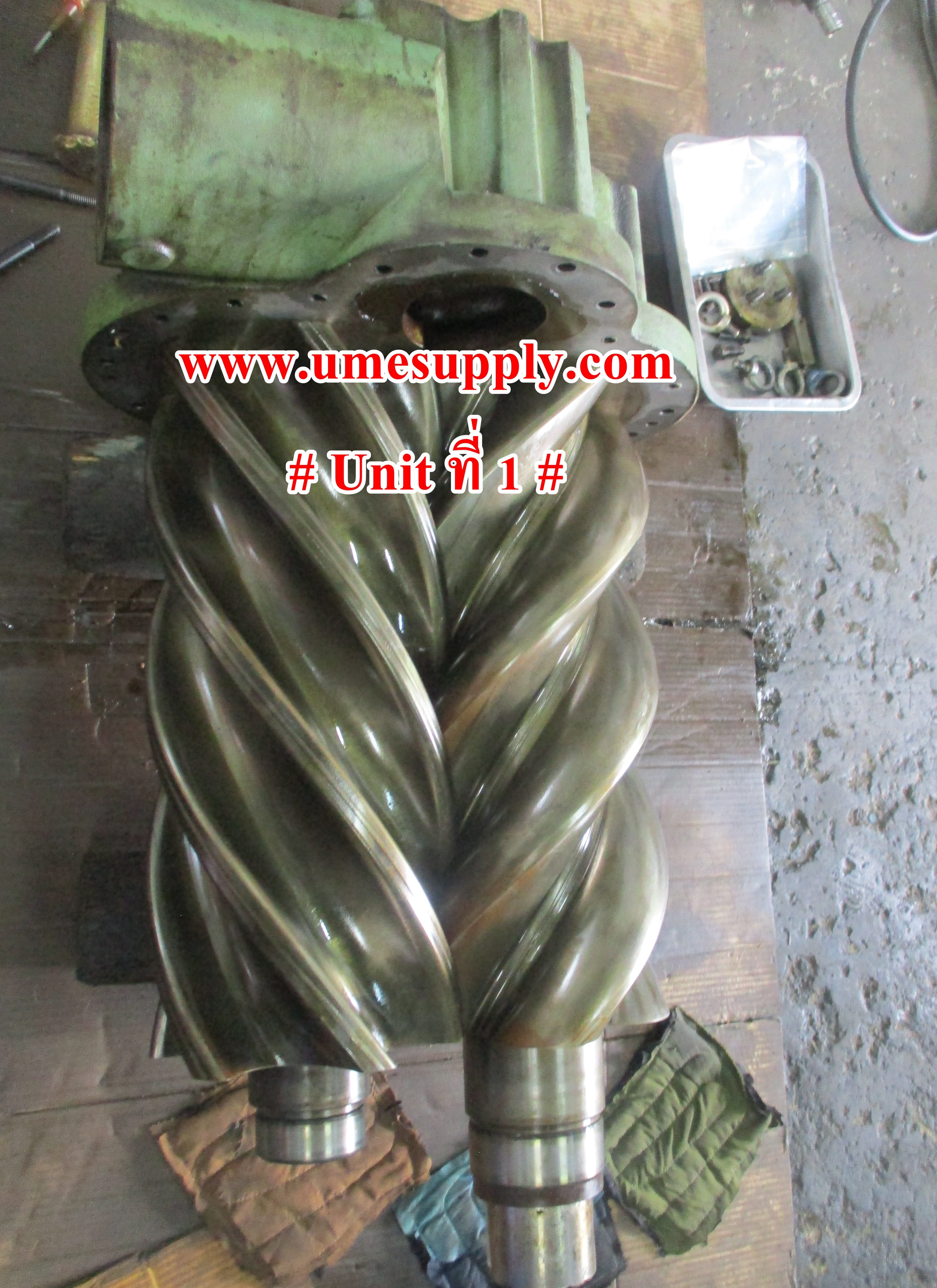 Overhaul Screw AirCompressor "SULLAIR" LS25 (Unit ที่ 1)