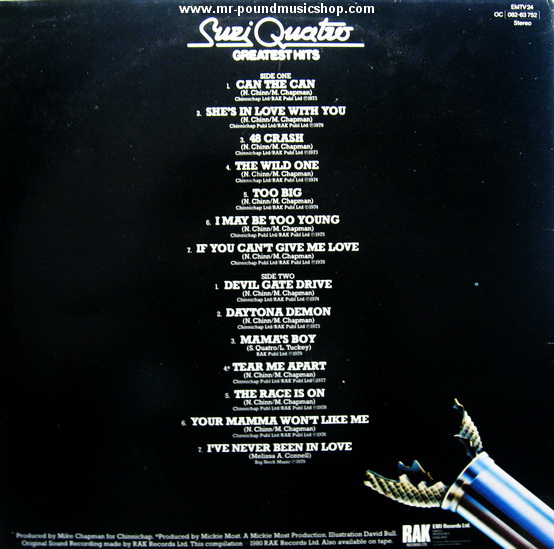 Suzi Quatro - Greatest Hits