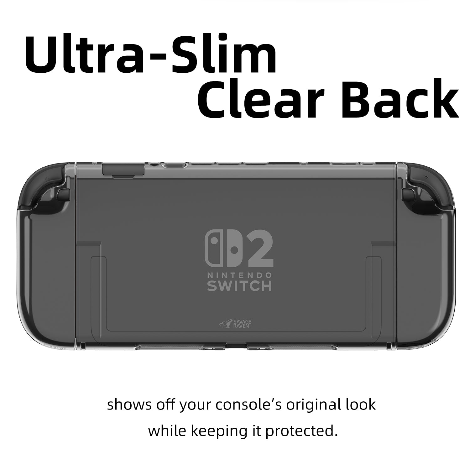 Savage Raven by Skull & Co. Detachable Protective Case for Nintendo Switch 2(รุ่น 2025) ใส่ Dockได้