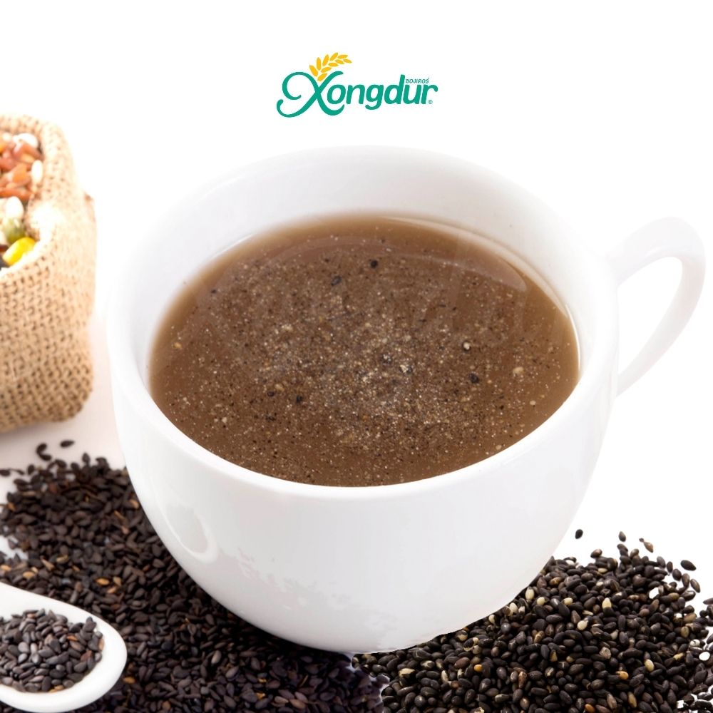 ซุปงาดำเข้มข้นหวานน้อย แบบแพค 5 ซอง (125กรัม)