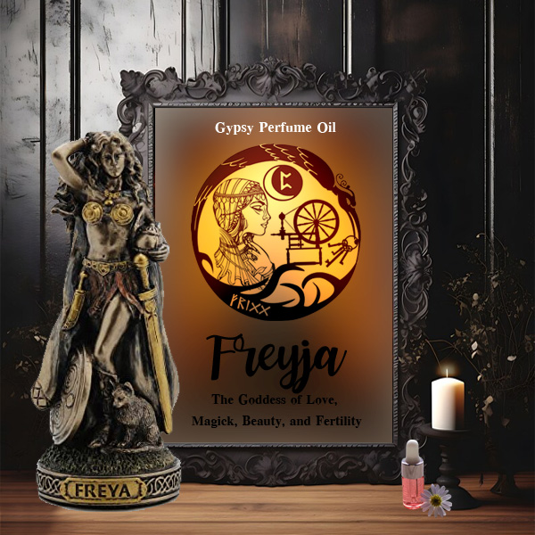 VMM : Freya Blended Essential Oil น้ำมันหอมยิปซี กลิ่น เทพีเฟรย่า
