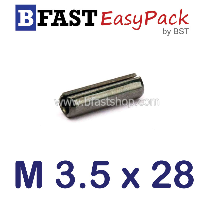ปิ๊นตะกุด M 3.5 x 28 ( 10 ตัว/ถุง)