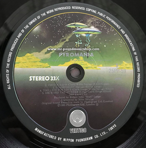 Def Leppard - Pyromania