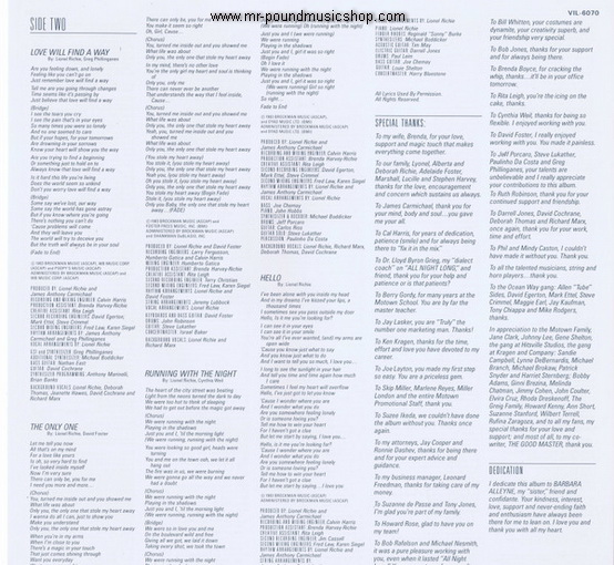 Lionel Richie - Can't Slow Down