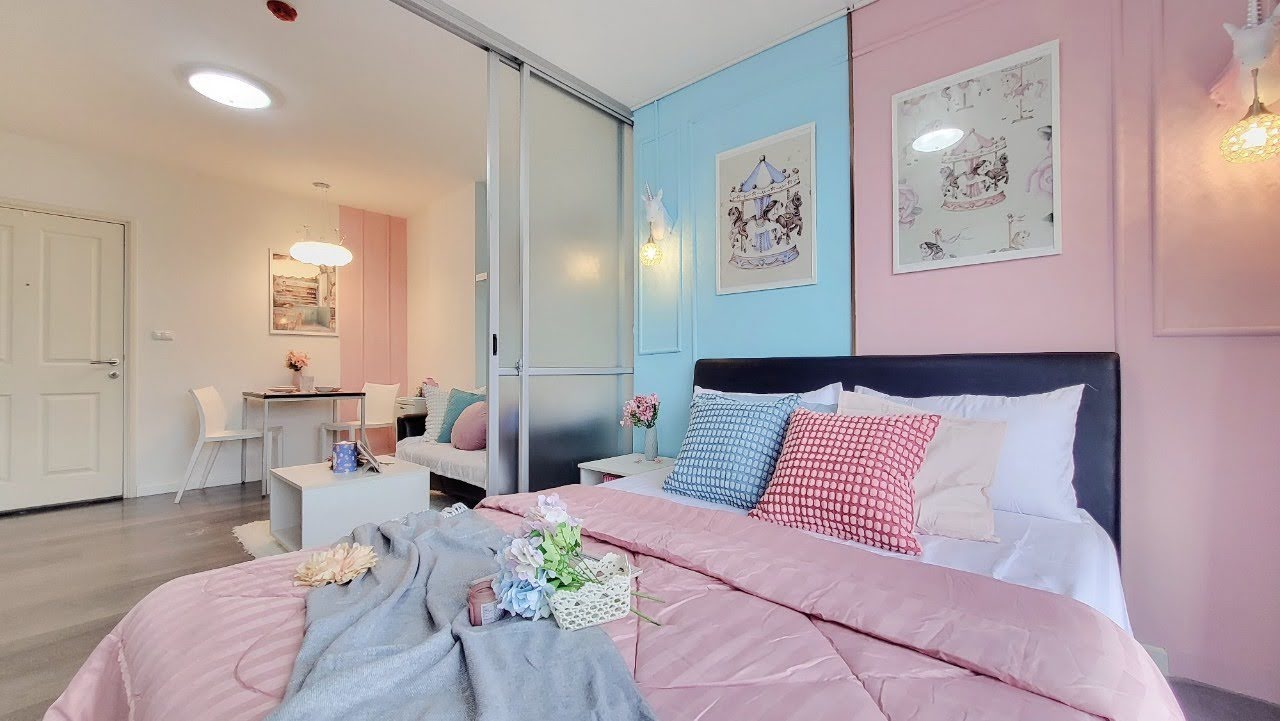 ให้เช่าคอนโด ดีคอนโด แคมปัส รีสอร์ท บางนา (dCondo Campus Resort Bangna 1 ห้องนอน